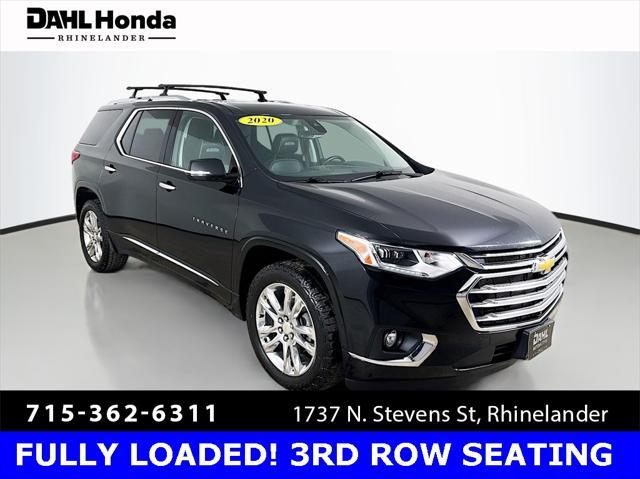 used 2020 Chevrolet Traverse car, priced at $26,750