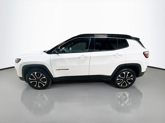 used 2023 Jeep Compass car, priced at $22,000