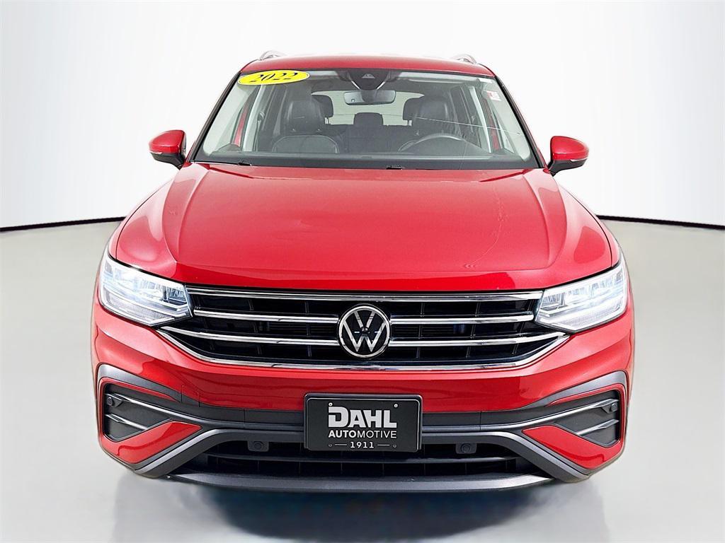 used 2022 Volkswagen Tiguan car, priced at $22,500