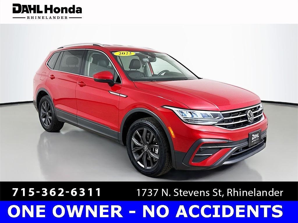 used 2022 Volkswagen Tiguan car, priced at $22,500