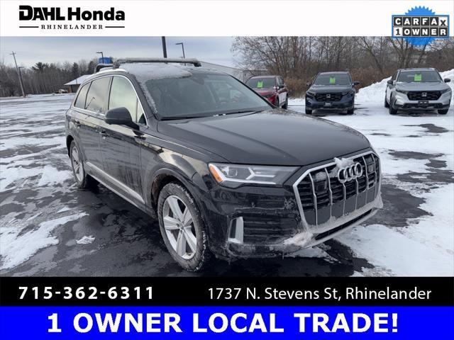 used 2021 Audi Q7 car, priced at $32,850