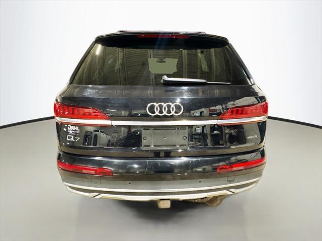 used 2021 Audi Q7 car, priced at $32,500