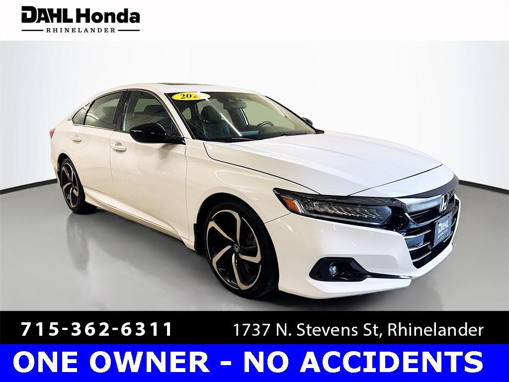 used 2021 Honda Accord car, priced at $21,600