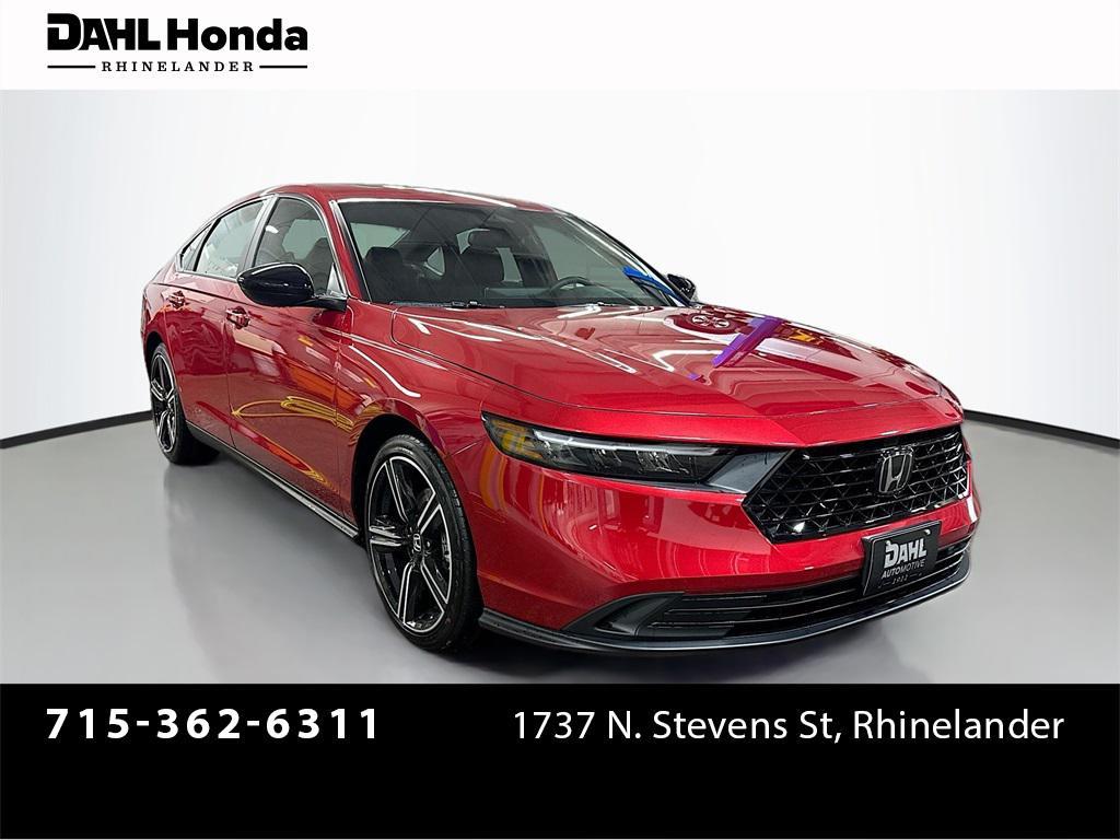 new 2025 Honda Accord Hybrid car, priced at $33,700