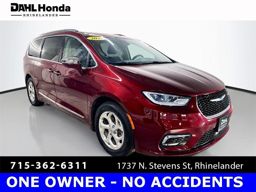 used 2021 Chrysler Pacifica Hybrid car, priced at $25,500