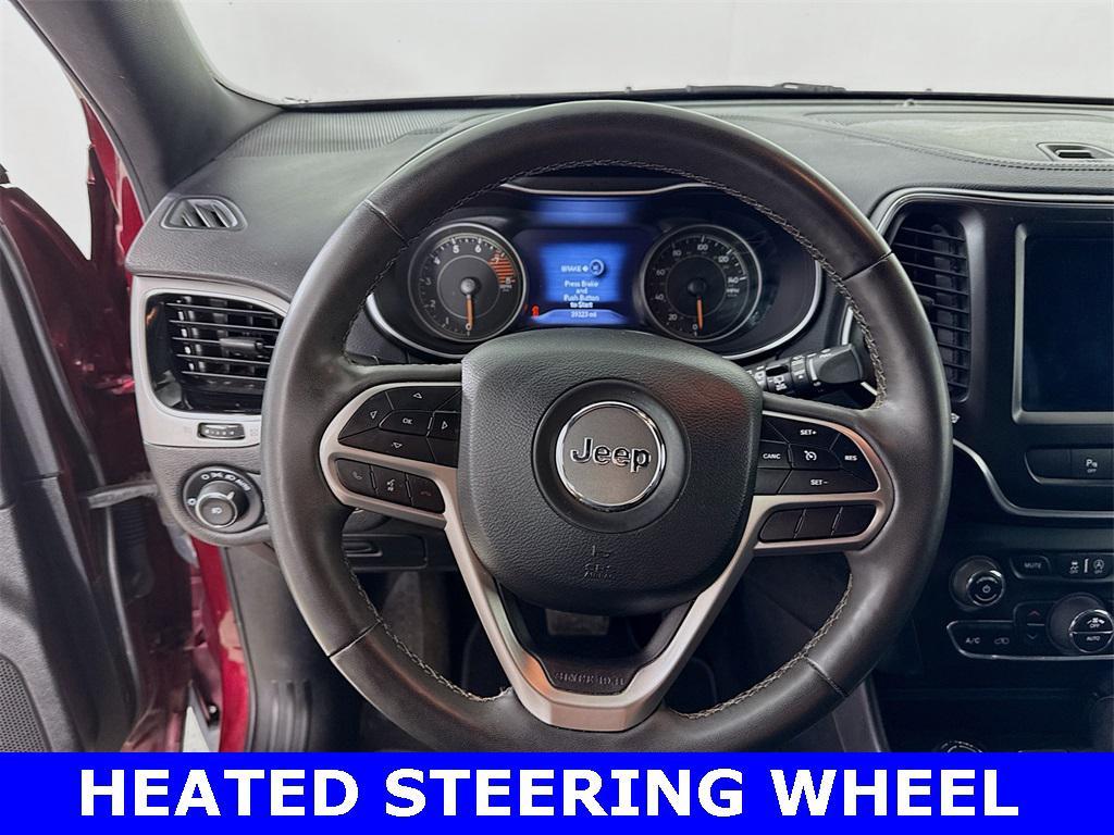 used 2021 Jeep Cherokee car, priced at $22,000