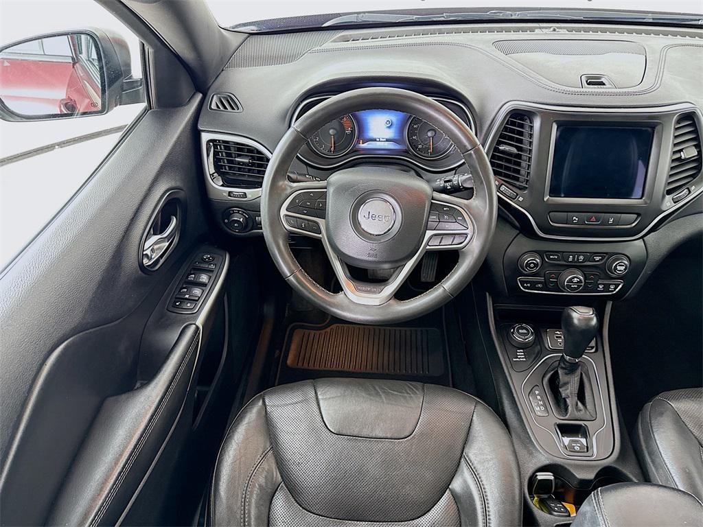 used 2021 Jeep Cherokee car, priced at $22,000