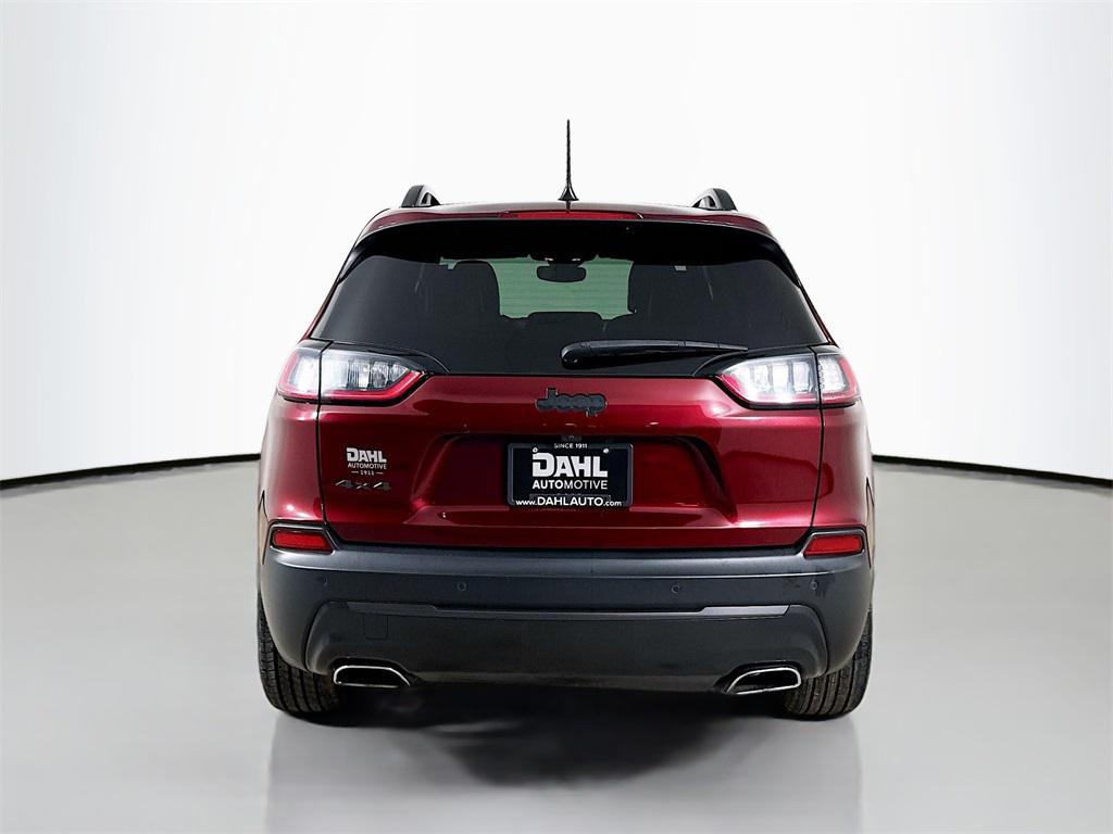 used 2021 Jeep Cherokee car, priced at $22,000