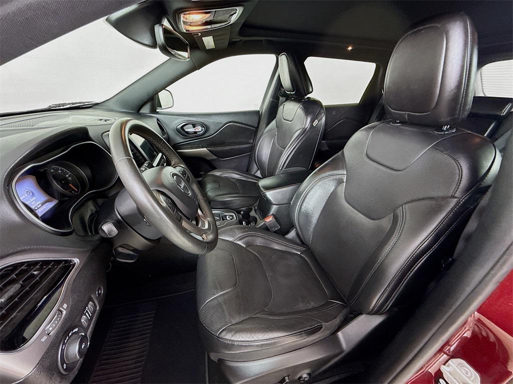 used 2021 Jeep Cherokee car, priced at $22,000