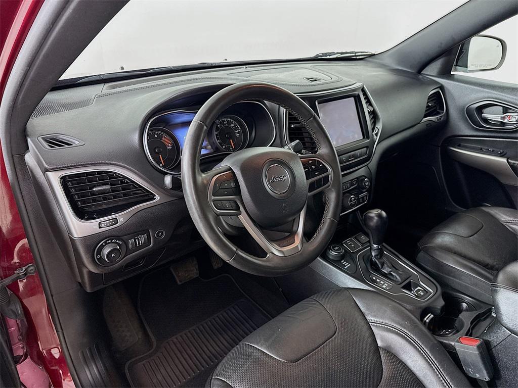 used 2021 Jeep Cherokee car, priced at $22,000