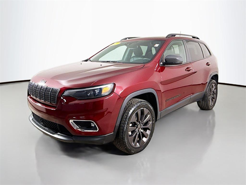 used 2021 Jeep Cherokee car, priced at $22,000