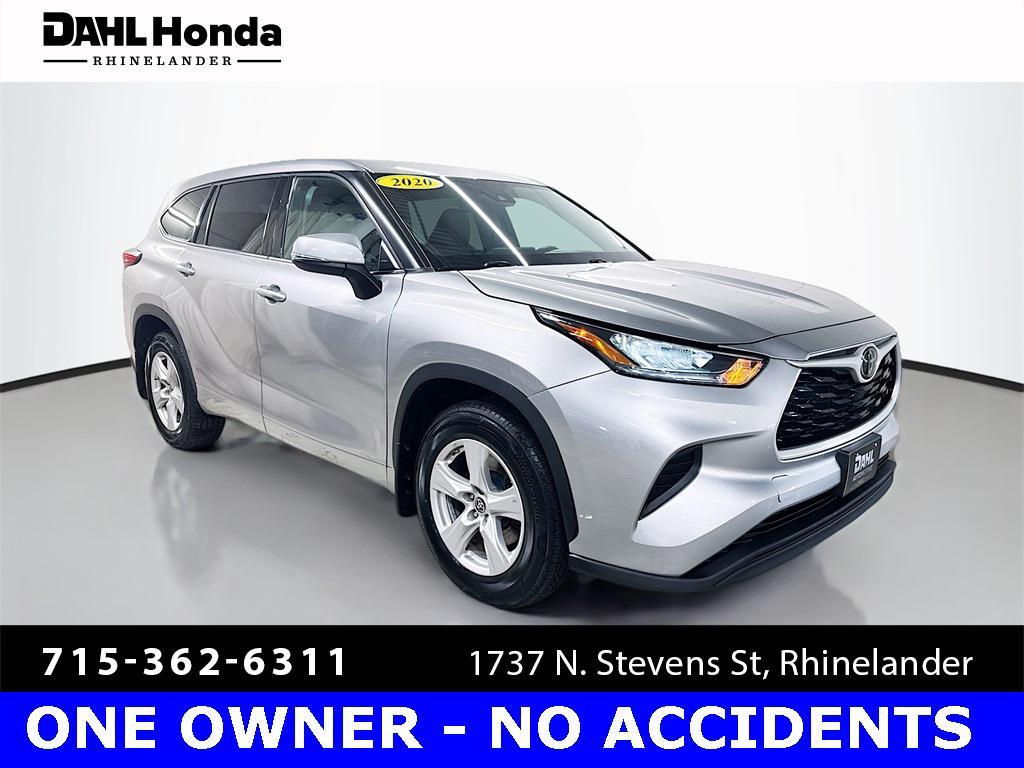 used 2020 Toyota Highlander car, priced at $21,650