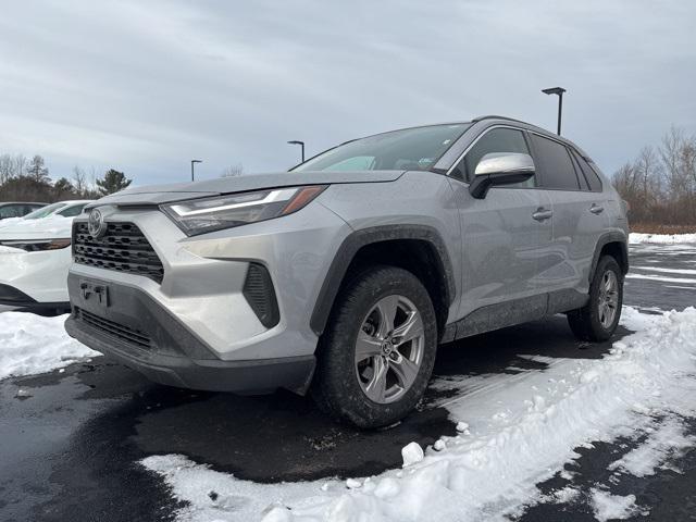 used 2022 Toyota RAV4 car, priced at $27,000