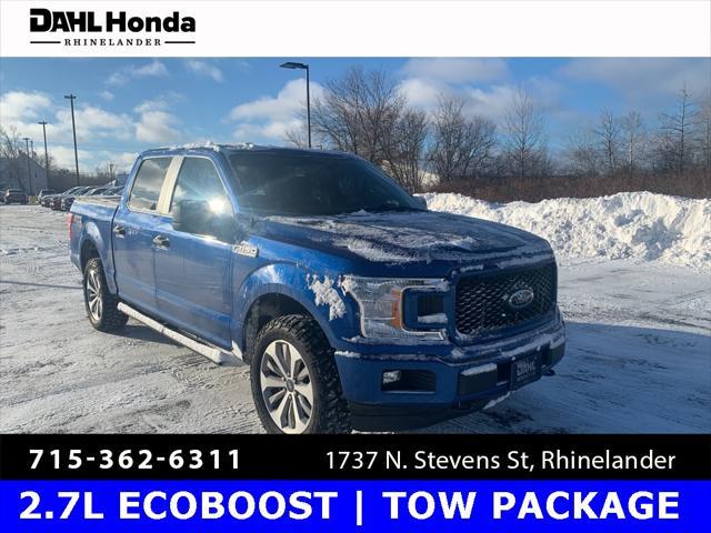 used 2018 Ford F-150 car, priced at $24,750