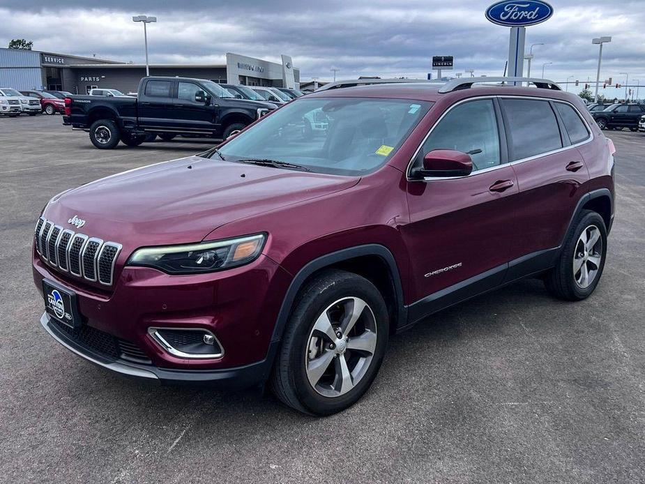 used 2021 Jeep Cherokee car, priced at $27,771
