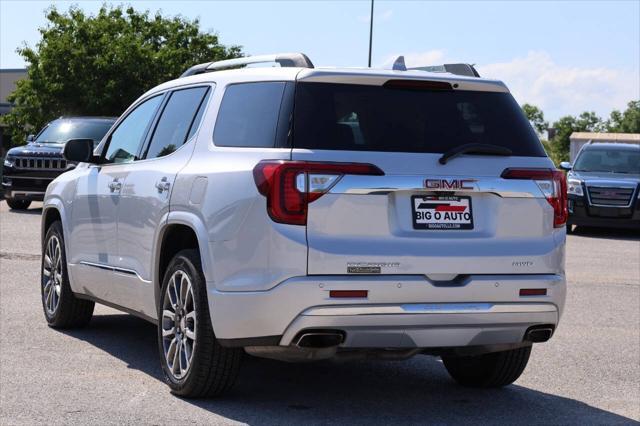 used 2020 GMC Acadia car, priced at $23,950