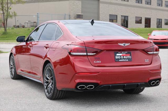 used 2020 Genesis G80 car, priced at $27,950