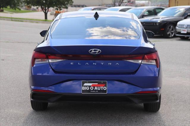 used 2022 Hyundai Elantra car, priced at $16,950