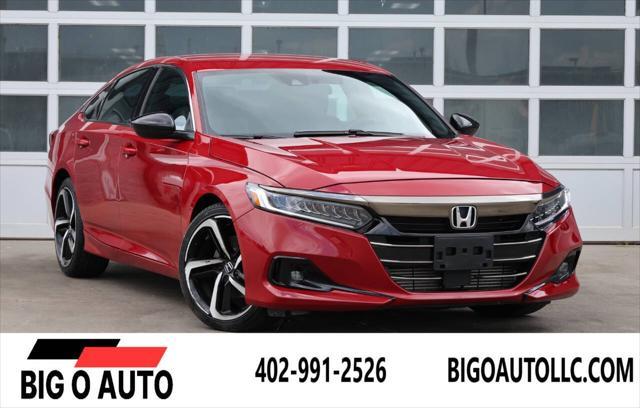 used 2022 Honda Accord car, priced at $20,950