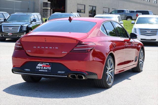 used 2023 Genesis G70 car, priced at $23,950