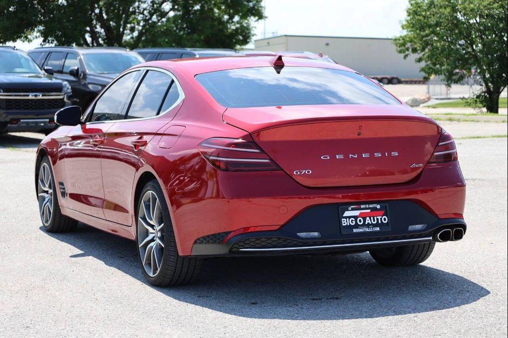 used 2023 Genesis G70 car, priced at $23,950