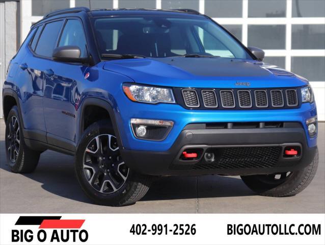 used 2021 Jeep Compass car, priced at $18,950