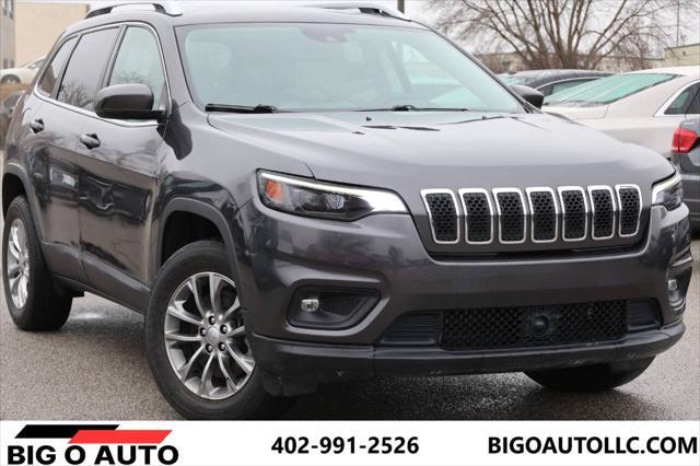 used 2021 Jeep Cherokee car, priced at $17,950