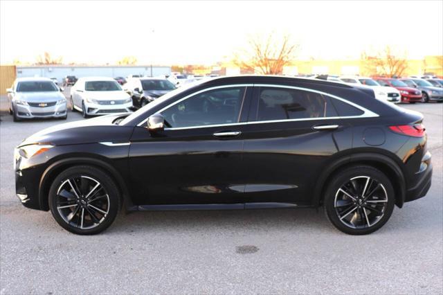 used 2022 INFINITI QX55 car, priced at $27,950