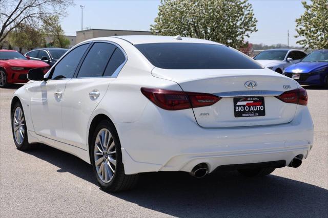 used 2018 INFINITI Q50 car, priced at $17,950