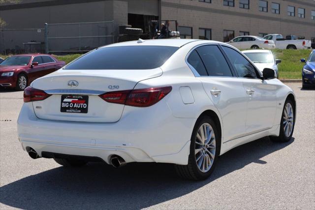 used 2018 INFINITI Q50 car, priced at $17,950