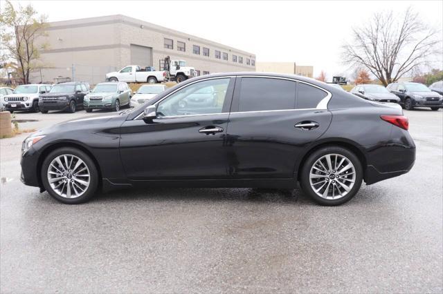 used 2023 INFINITI Q50 car, priced at $24,950