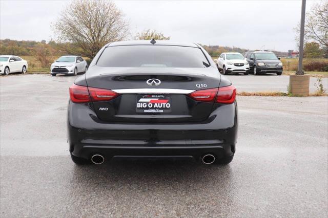 used 2023 INFINITI Q50 car, priced at $24,950