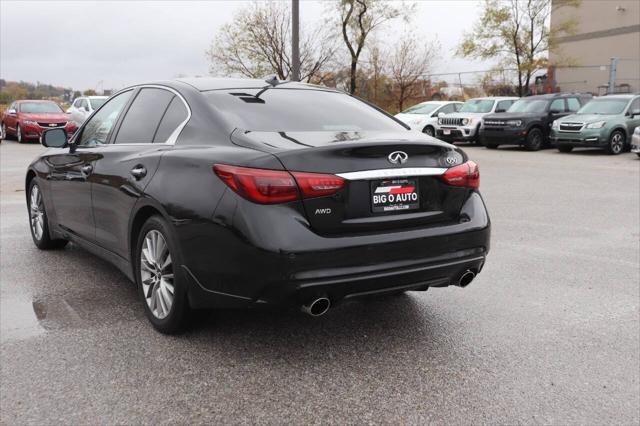 used 2023 INFINITI Q50 car, priced at $24,950