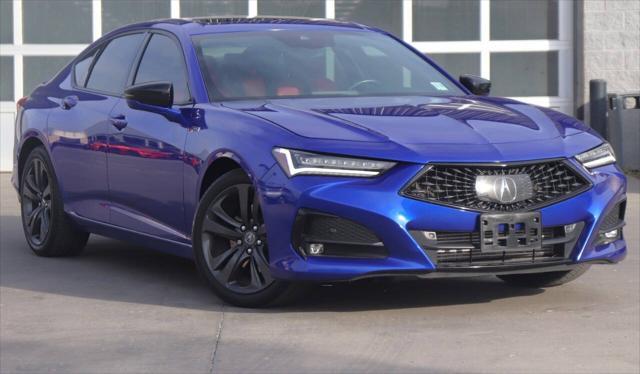 used 2022 Acura TLX car, priced at $27,950