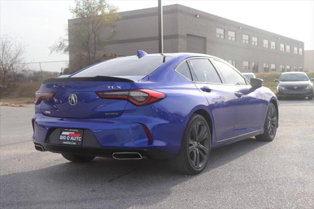 used 2022 Acura TLX car, priced at $27,950