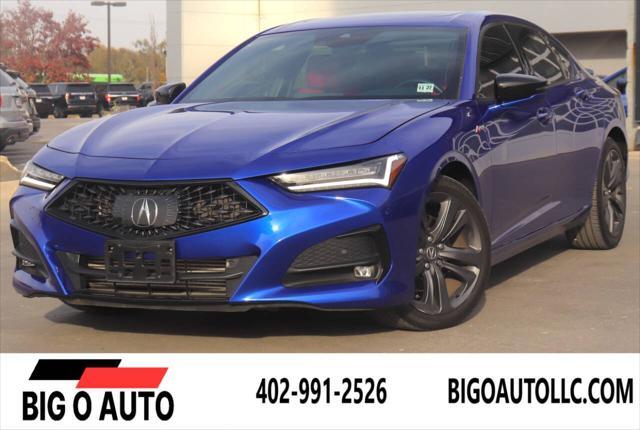 used 2022 Acura TLX car, priced at $27,950