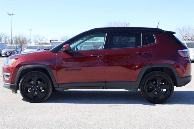 used 2021 Jeep Compass car, priced at $16,950