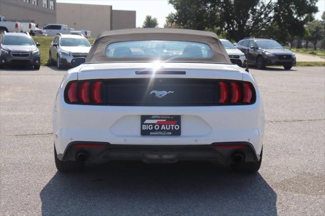 used 2018 Ford Mustang car, priced at $18,950