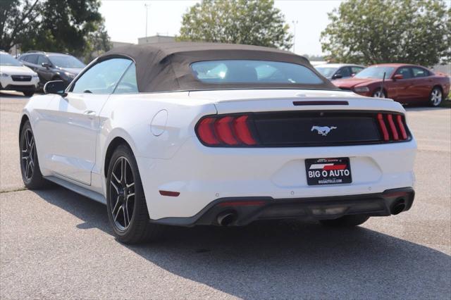 used 2018 Ford Mustang car, priced at $18,950