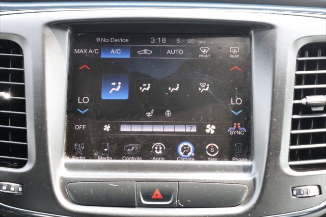 used 2015 Chrysler 200 car, priced at $9,950