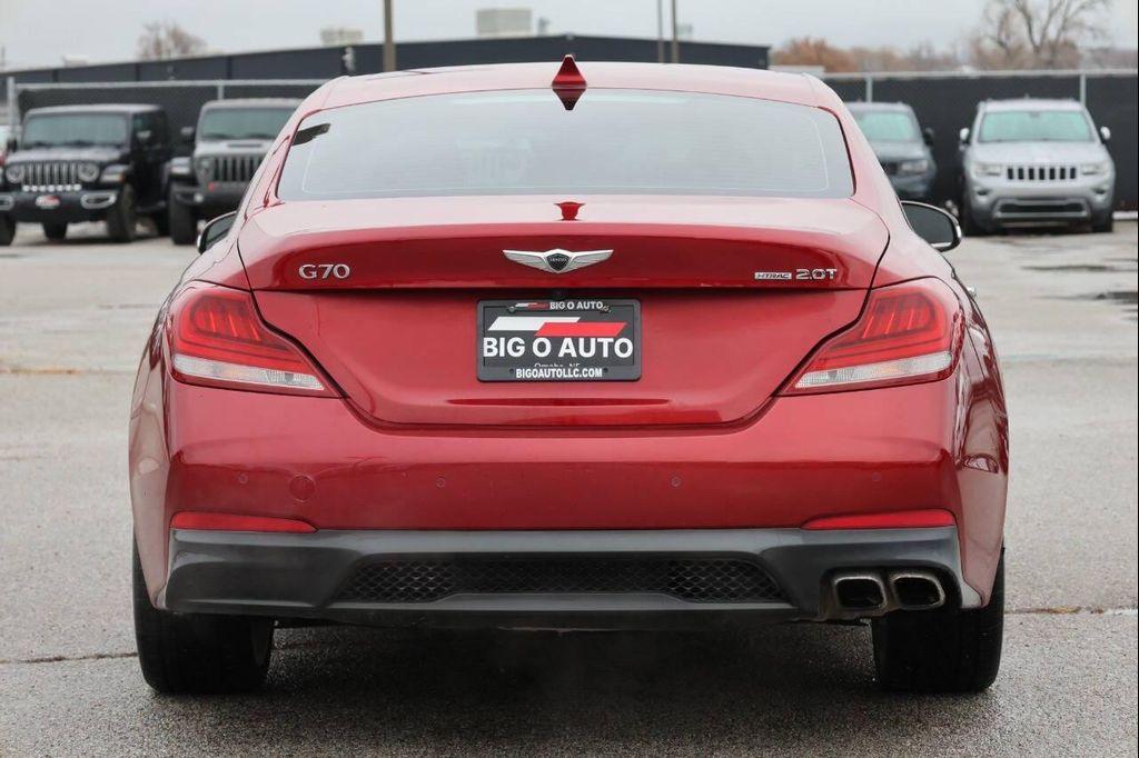 used 2020 Genesis G70 car, priced at $19,950