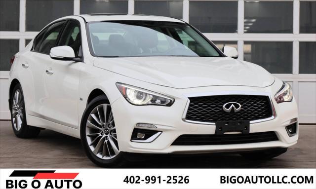 used 2018 INFINITI Q50 car, priced at $18,950