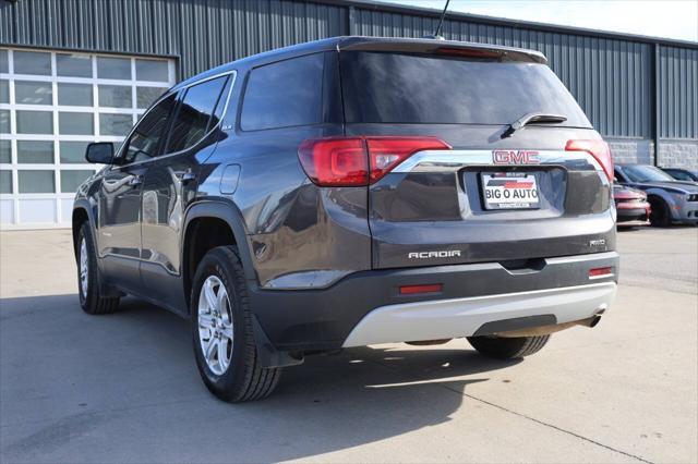 used 2017 GMC Acadia car, priced at $14,950