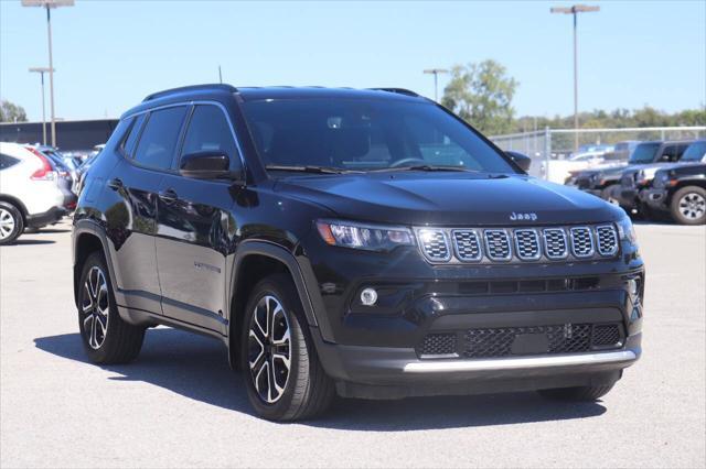 used 2023 Jeep Compass car, priced at $22,950