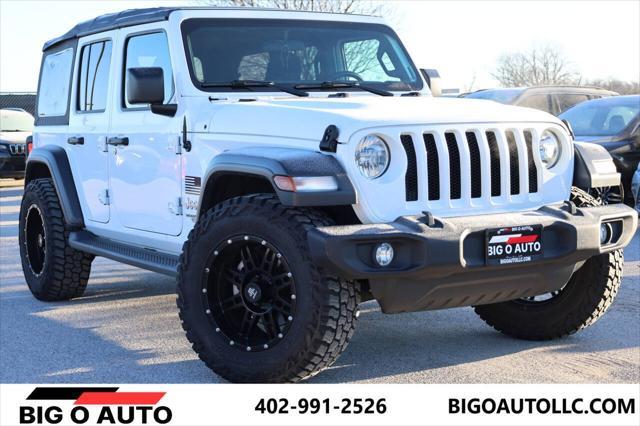 used 2018 Jeep Wrangler Unlimited car, priced at $23,950