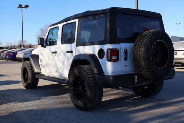 used 2018 Jeep Wrangler Unlimited car, priced at $23,950