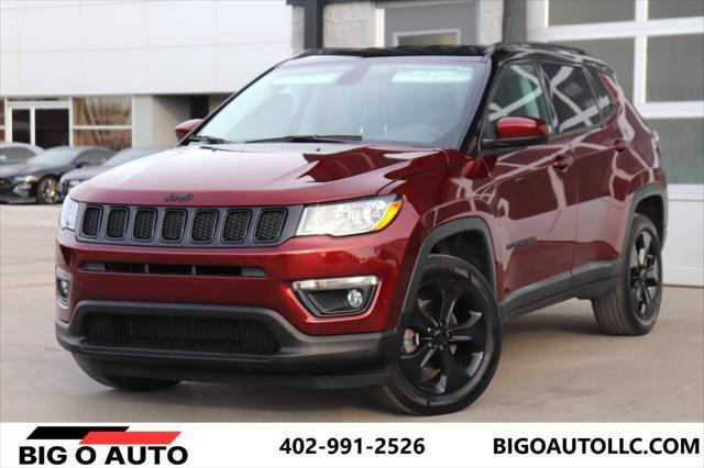 used 2021 Jeep Compass car, priced at $16,950