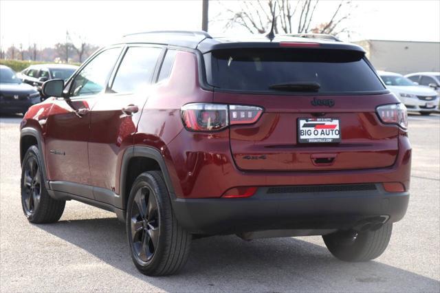 used 2021 Jeep Compass car, priced at $16,950