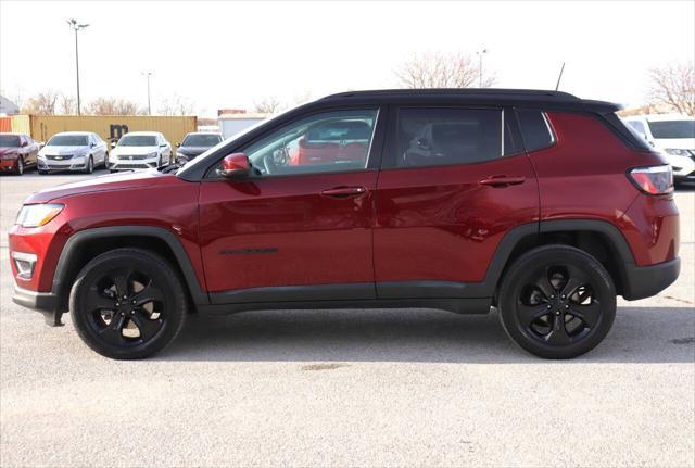 used 2021 Jeep Compass car, priced at $16,950