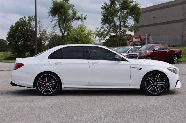 used 2018 Mercedes-Benz AMG E 63 car, priced at $49,950
